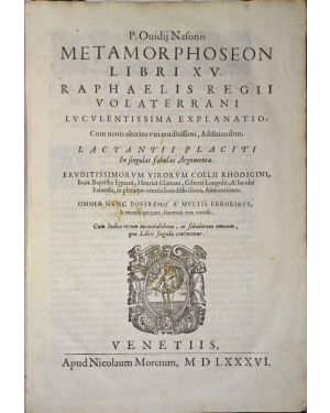 Metamorphoseon Libri XV