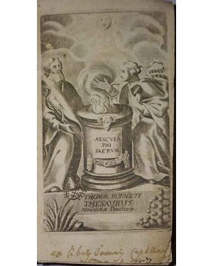 Thomae Burnet Scoto-Britanni, med. doct. & medici reg. ord. Thesaurus medicinae practicae... medicorum observationibus, consultationibus, consiliis, & epistolis, summa diligentia collectus, ordineque alphabetico dispositus:  Tomus prior - Tomus alter.