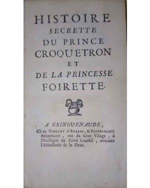 Histoire secrette du prince Croqu'Etron et da la princesse Foirette (Histoire secrete..)