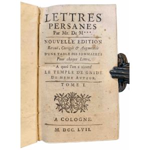 Lettres persanes par Mr. De M*** ... (Tome 1-2)