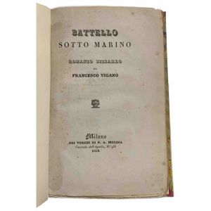 Battello sotto marino. Romanzo bizzarro