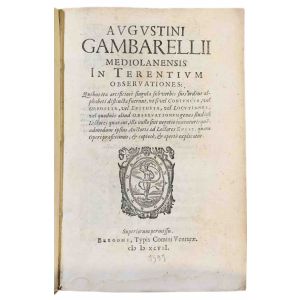 Augustini Gambarellii Mediolanensis in Terentium Observationes