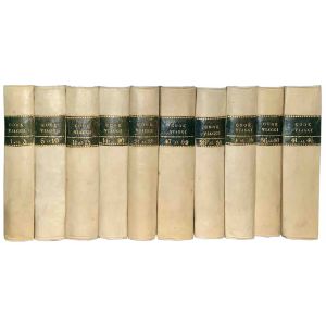 Istoria dei viaggi fatti dal capitano Giacomo Cook preceduta dall'elogio, e vita di questo celebre navigatore, da una introduzione generale, contenente la notizia dei più celebri viaggi fatti antecedentemente ... (Tomo 1-52)