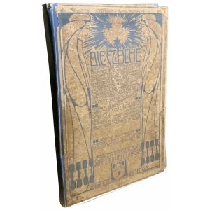 Die Fläche: Entwürfe für decorative Malerei, Placate, Buch und Druckausstattung, Vorsatzpapier, Umschläge, Menu- u. Geschäftskarten