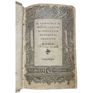 Il Philocolo di messer Giovanni Boccaccio novamente corretto