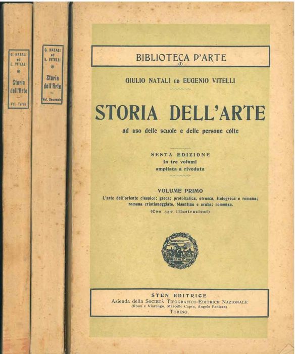 Storia Dell'arte: Ad USA Delle Scuole E Delle Persone C Lte, Volume 1  (English and Italian Edition): Natali, Giulio: 9781142298722: :  Books