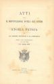 Atti della R. deputazione sovra gli studi di storia patria per le antiche provincie e la Lombardia dalla sua fondazione ( 20 aprile 1833) al 1° agosto 1880 