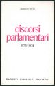 Discorsi parlamentari 1973/1974. Partito liberale italiano 