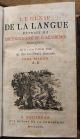 Le génie de la langue. Extrait du dictionnaire de l'accademie francoise. tome premier A-K. Tome second L-Z