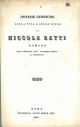  Notizie storiche sulla vita e sulle opere di Niccola Ratti romano socio ordinario dell'Accademia romana di archeologia 