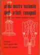  Prima mostra nazionale degli artisti romagnoli organizzata dalla 