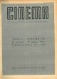  Cinema. Quindicinale di divulgazione cinematografica. Anno V, volume VII e VIII, 1952, annata completa. (dal n. 78 al n. 99-100) 