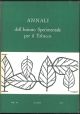 Annali dell'Istituto Sperimentale per il Tabacco.