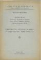  Geografia applicata alla pianificazione territoriale. Dispense del corso di applicazioni di geografia 