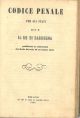  Codice penale per gli stati di S. M. il Re di Sardegna pubblicato in conformità del Reale decreto 20 novembre 1859 