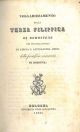  Volgarizzamento della Terza filippica di Demostene per uso della scuola di lingua e letteratura greca della Pontificia Università di Bologna 