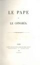 Le Pape et le congrès 