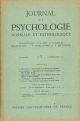 Journal de psychologie normale ed pathologique. 40° année, 1947, n. 1, janvier - mars 1947. Fondatori: Pierre Janet e Georges Dumas Direttori: P. Guillaume e I. Meyerson 