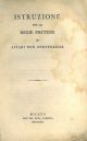 Istruzione per le regie preture in affari non contenziosi 