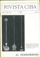 Il termometro. Numero monografico della rivista Ciba. N. 20, 1949 