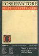 L' osservatore politico letterario. Rivista mensile diretta da Giuseppe Longo. 1972/4. In evidenza: Mazzini un secolo dopo. Poesie italiane di Biagio Marin 