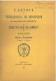 E' Genova o Terrarossa di Moconesi il luogo di nascita di Cristoforo Colombo? 