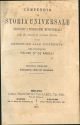 Compendio di storia universale secondo i programmi ministeriali per gli esami di licenza liceale e di ammissione alle universita del professore Felice De Angeli. 2° ed. riv. e aum 