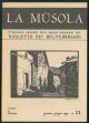 La Musola. Ctiaccare arcordi fole squasi schernie del Rugletto del Belvedere. N. 11, gennaio-giugno 1972 