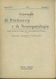  Giornale di psichiatria e di neuropatologia. Anno XCVII, 1969, annata completa 