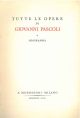  Tutte le opere di Giovanni Pascoli. Programma 