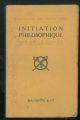  Initiation philosophique 