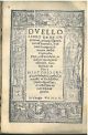  Duello libro de re imperatori, principi signori, gentil'huomini, et de tutti armigeri, continente disfide concordie, pace, casi accadenti, et iudicii con ragione essempli, et authoritate de poeti historiographi, philosophi, legisti, canonisti, et ecclesi