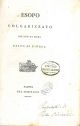  Esopo volgarizzato per uno da Siena testo di lingua (Pietro Berti) 