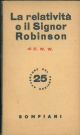 La relatività e il Signor Robinson 