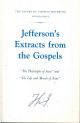 Jefferson's extracts from the Gospels. 