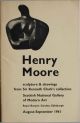 Henry Moore sculpture & drawings from Sir Kenneth Clark's collection 