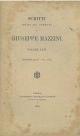 Scritti editi ed inediti di Giuseppe Mazzini. Volume XXIV: epistolario, (vol. xii) 