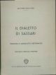 Il Dialetto di Sassari. Proposta di manualetto ortografico. Raccolta lessicale e proverbi