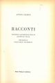 Racconti Traduzione di A. Villa Prefazione di G. Vigorelli 