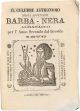 Il celebre astronomo degli Appennini Barba-Nera. Anno 1870