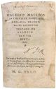 Valerio Massimo, De i detti et fatti memorabili. Tradotto di latino in toscano da Giorgio Dati fiorentino