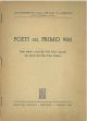  Poeti del primo 900. Note tratte a cura di R. Lunardi dal corso del Prof. Piero Rebora 
