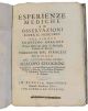 Esperienze mediche ed osservazioni sopra il mercurio del signor Agostino Bellost, Primo Chirurgo della fu Duchessa Vedova di Savoja. Tradotto dal francese, dedicato all'illustrissimo Giacomo Cicognini ... 