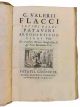 C. Valerii Flacci Setini Balbi Patavini Argonauticon libri 8. Ex recensione Nicolai Heinsii Dan. f. & Petri Burmanni v.c
