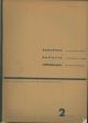  Bollettino del centro studi per l'edilizia. 2, juillet 1944. Testi di: A. Roth, F. Gampert, G. Minoletti, A. Pastorelli 