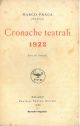 Cronache teatrali 1922. Con 26 ritratti 