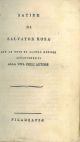  Satire di Salvator Rosa con le note ed alcune notizie appartenenti alla vita dell'autore 