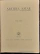 Artibus Asiae, Institute of Fine Arts - New York University. Vol. XXXI, 1, 2/3, 4. Complete with index