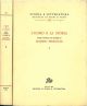 L' uomo e la storia. Studi storici in onore di Massimo Petrocchi. Prefazione di Alberto Monticone 