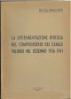 La sperimentazione irrigua nel comprensorio del canale Villoresi nel sessennio 1936-1941 